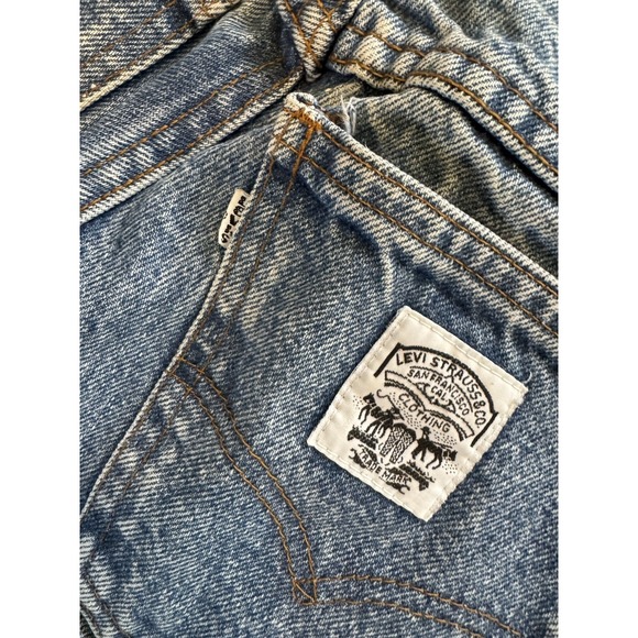 Levi's Denim - Vintage‎ Levis White Label Jeans Womens 13 San Francisco Blue Pockets High Rise